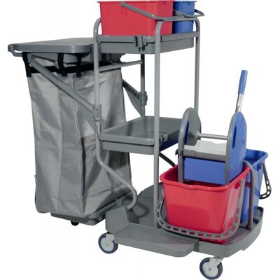 SULO Fp - Carro De Limpieza Haacp 1190x675x1150 2x15l SULO Fp - Carro De Limpieza Haacp 1190x675x1150 2x15l