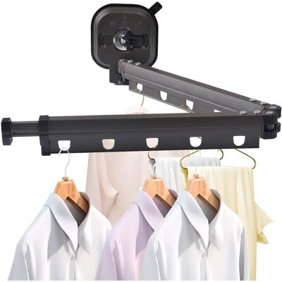 OEM Tendedero Retráctil, Tendedero Plegable De Pared, Tendedero Con Ventosas, Tendedero De Aleación De Aluminio, Giratorio 360° Para Balcón, Lavandería, Baño (2 Vías) OEM Tendedero Retráctil, Tendedero Plegable De Pared, Tendedero Con Ventosas, Tendedero De Aleación De Aluminio, Giratorio 360° Para Balcón, Lavandería, Baño (2 Vías)