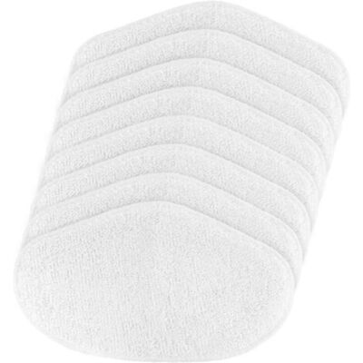 OEM Cabezales De Repuesto Lavables Para Mopa Polti Vaporetto Vaporforce Paeu0332, Aptos Para Todo Tipo De Superficies, Paquete De 8 Unidades H455 - Crezuo OEM Cabezales De Repuesto Lavables Para Mopa Polti Vaporetto Vaporforce Paeu0332, Aptos Para Todo Tipo De Superficies, Paquete De 8 Unidades H455 - Crezuo