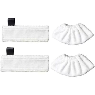 OEM Compatible Con Los Accesorios De La Mopa De Vapor Karcher Black Label Y La Mopa De Vapor Karcher Magic Floor Mop Sc Series (2 Black Label + 2 Paños De Vapor Finos) -crezuo OEM Compatible Con Los Accesorios De La Mopa De Vapor Karcher Black Label Y La Mopa De Vapor Karcher Magic Floor Mop Sc Series (2 Black Label + 2 Paños De Vapor Finos) -crezuo