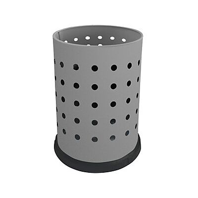 CERTEO Papelera Capacidad 15 L H X Ø 400 X 240 Mm En Gris CERTEO Papelera Capacidad 15 L H X Ø 400 X 240 Mm En Gris