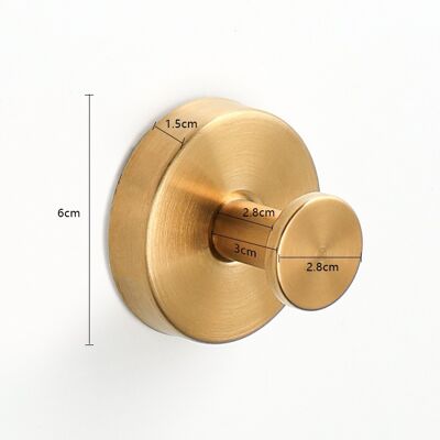 OEM Ganchos De Ducha Con Ventosa, Ganchos Desmontables Con Ventosa Para Colgar Toallas, Albornoces Y Esponjas De Ducha En Paredes De Baño, Cocinas, Cristales, Espejos Y Azulejos - Dorado (juego De 4) OEM Ganchos De Ducha Con Ventosa, Ganchos Desmontables Con Ventosa Para Colgar Toallas, Albornoces Y Esponjas De Ducha En Paredes De Baño, Cocinas, Cristales, Espejos Y Azulejos - Dorado (juego De 4)
