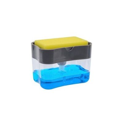 OEM Dispensador De Detergente Líquido Para Lavavajillas Con Esponja/soporte Para Esponja Y Dispensador De Jabón - Organizador De Fregadero Con Esponja - Crezuo OEM Dispensador De Detergente Líquido Para Lavavajillas Con Esponja/soporte Para Esponja Y Dispensador De Jabón - Organizador De Fregadero Con Esponja - Crezuo