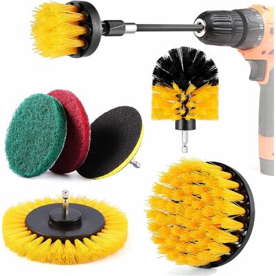 OEM Piezas De Cepillos De Taladro, Kit De Limpieza De Herramientas De Cepillo De Taladro, Cepillo De Taladro Para Limpiar Cerámica, Mármol, Lechada, Baño, Cocina, Piso, Azulejos Y Automóvil OEM Piezas De Cepillos De Taladro, Kit De Limpieza De Herramientas De Cepillo De Taladro, Cepillo De Taladro Para Limpiar Cerámica, Mármol, Lechada, Baño, Cocina, Piso, Azulejos Y Automóvil