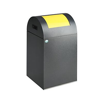 VAR Cubo de acero - 43L Cubo de acero con apertura automática - Tipo de residuo VAR Cubo de acero - 43L Cubo de acero con apertura automática - Tipo de residuo