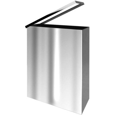 Sapho Programas De Hoteles - Cubo De Basura 25 L, Acero Inoxidable Pulido Xp007 Sapho Programas De Hoteles - Cubo De Basura 25 L, Acero Inoxidable Pulido Xp007