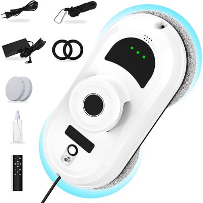 OEM Robot Limpiacristales 5600 Pa, Robot Automático Con 10 Paños, 3 Niveles Ajustables, Sistema De Seguridad, Navegación Inteligente, Control Remoto, Para Todo Tipo De Cristales. OEM Robot Limpiacristales 5600 Pa, Robot Automático Con 10 Paños, 3 Niveles Ajustables, Sistema De Seguridad, Navegación Inteligente, Control Remoto, Para Todo Tipo De Cristales.