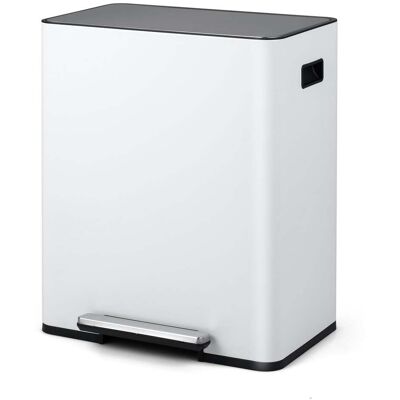 NORTHIX Cubo De Basura De Cocina De Acero Inoxidable De 60 Litros Con Pedal Y Doble Cubeta. NORTHIX Cubo De Basura De Cocina De Acero Inoxidable De 60 Litros Con Pedal Y Doble Cubeta.