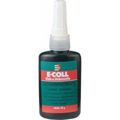 E-COLL Fijador De Tornillos De Resistencia Alta Y Viscosidad Alta 50g (por 10) E-COLL Fijador De Tornillos De Resistencia Alta Y Viscosidad Alta 50g (por 10)