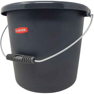 Cubo Curver 10 Litros Apilable Con Asa Metálica Cubo Curver 10 Litros Apilable Con Asa Metálica