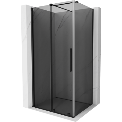 Mexen Velar Cabina De Ducha Corredera 140 X 90 Cm, Grafito, Negra - 871-140-090-41-70 Mexen Velar Cabina De Ducha Corredera 140 X 90 Cm, Grafito, Negra - 871-140-090-41-70