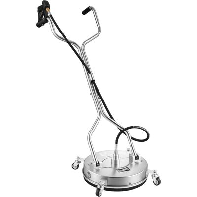 Mophorn Limpiador De Superficies De 41,9 Cm Con Ruedas, Acero Inoxidable, Accesorio Para Hidrolavadora Con Mango Elevado, Ideal Para Concreto, Soporta Hasta 4000 Psi, Con Conector Rápido De 3/8 Mophorn Limpiador De Superficies De 41,9 Cm Con Ruedas, Acero Inoxidable, Accesorio Para Hidrolavadora Con Mango Elevado, Ideal Para Concreto, Soporta Hasta 4000 Psi, Con Conector Rápido De 3/8