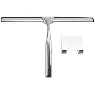QWINERN Limpiacristales Extensible 2 En 1 Para Ducha, Limpiacristales Y Limpiacristales Con Mango Telescópico (34-128 Cm) QWINERN Limpiacristales Extensible 2 En 1 Para Ducha, Limpiacristales Y Limpiacristales Con Mango Telescópico (34-128 Cm)