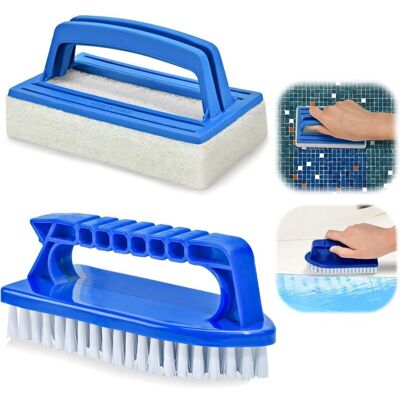 OEM Juego De 2 Cepillos Para Piscina, Esponjas Para Piscina, Almohadilla De Limpieza, Esponja, Cepillo Para Algas, Cepillo De Limpieza, Estropajo Manual, Adecuado Para Limpiar Suciedad Y Espuma En Spas, P OEM Juego De 2 Cepillos Para Piscina, Esponjas Para Piscina, Almohadilla De Limpieza, Esponja, Cepillo Para Algas, Cepillo De Limpieza, Estropajo Manual, Adecuado Para Limpiar Suciedad Y Espuma En Spas, P