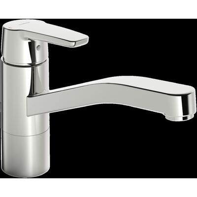 Hansa - Mezclador de cocina Eco - Caudal 3,4 L/min, Proyección 215mm Hansa - Mezclador de cocina Eco - Caudal 3,4 L/min, Proyección 215mm