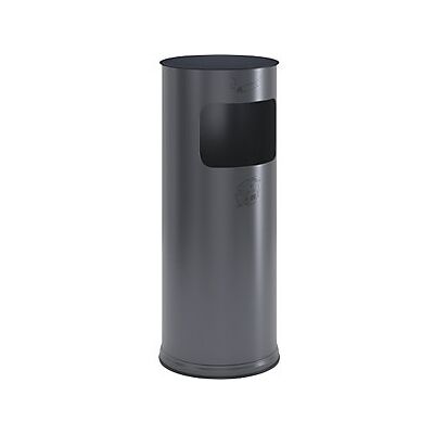 VAR Combinado cenicero y cubo de basura de acero - 17L - Uso interior/exterior VAR Combinado cenicero y cubo de basura de acero - 17L - Uso interior/exterior