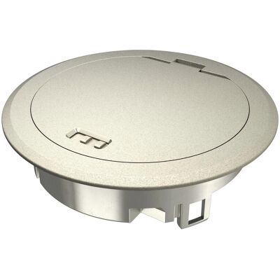 Accesorio eléctrico OBO Bettermann - Tapa redonda GES R2 Ni con pestillo - Para limpieza húmeda Accesorio eléctrico OBO Bettermann - Tapa redonda GES R2 Ni con pestillo - Para limpieza húmeda
