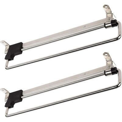 OEM 2 X Barras Deslizantes Para Ropa - Percheros Telescópicos - Barras Extraíbles Para Ropa - 300 Mm -crezuo OEM 2 X Barras Deslizantes Para Ropa - Percheros Telescópicos - Barras Extraíbles Para Ropa - 300 Mm -crezuo