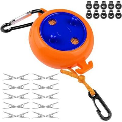 OEM Juego De Tendedero Crezuo, Antienredos, Extensible, Para Secar Ropa, Baño, Camping Al Aire Libre - Crezuo OEM Juego De Tendedero Crezuo, Antienredos, Extensible, Para Secar Ropa, Baño, Camping Al Aire Libre - Crezuo