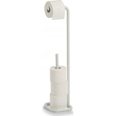 Soporte de papel higiénico blanco ZELLER - Accesorio de baño Soporte de papel higiénico blanco ZELLER - Accesorio de baño