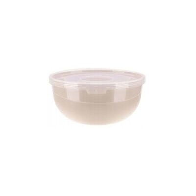 SHUMEE Bol De 0,7 L Con Tapa, Gris Beige, 1 Unidad. SHUMEE Bol De 0,7 L Con Tapa, Gris Beige, 1 Unidad.