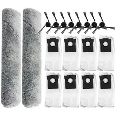 OEM 18 Piezas De Repuesto Para La Barredora Sobre Orugas Dreame Mova Z5 / Z5 Pro / Z50 Ultra: Cepillo Lateral Y Bolsa Para El Polvo. OEM 18 Piezas De Repuesto Para La Barredora Sobre Orugas Dreame Mova Z5 / Z5 Pro / Z50 Ultra: Cepillo Lateral Y Bolsa Para El Polvo.