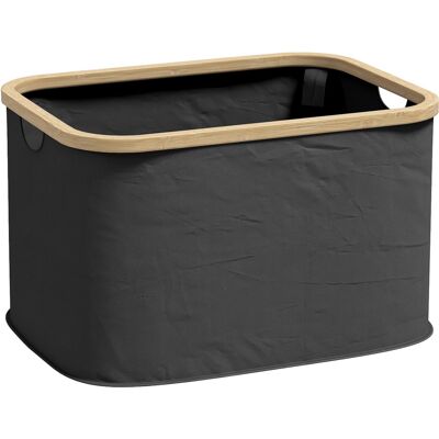 LIIYIELA Cesto De Ropa Plegable De 36 Litros Con Asas Acanaladas Para Baño, Dormitorio Y Lavadero. LIIYIELA Cesto De Ropa Plegable De 36 Litros Con Asas Acanaladas Para Baño, Dormitorio Y Lavadero.