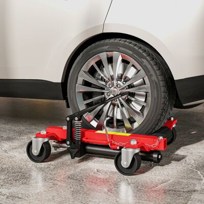 PZCC Juego De 2 Plataformas Rodantes Para Coches, Capacidad De 680 Kg, Plataforma Rodante Para Mudanzas, Ancho De Rueda De 22,8 Cm, 56 X 54 X 19,5 Cm, Color Negro. PZCC Juego De 2 Plataformas Rodantes Para Coches, Capacidad De 680 Kg, Plataforma Rodante Para Mudanzas, Ancho De Rueda De 22,8 Cm, 56 X 54 X 19,5 Cm, Color Negro.