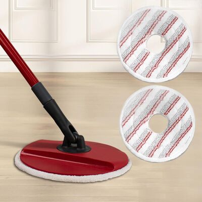 OEM Repuesto De Mopa De Microfibra De 2 Piezas Para La Mopa Vileda Spin And Clean, Cabezal De Repuesto Lavable Y Reutilizable Para La Limpieza De Suelos. OEM Repuesto De Mopa De Microfibra De 2 Piezas Para La Mopa Vileda Spin And Clean, Cabezal De Repuesto Lavable Y Reutilizable Para La Limpieza De Suelos.