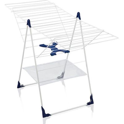 Leifheit Blanco/Azul Secador de Ropa Flex Classic 250 - Uso interior y exterior Leifheit Blanco/Azul Secador de Ropa Flex Classic 250 - Uso interior y exterior