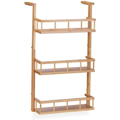 HELLOSHOP26 Especiero De Pie O Colgante Para Cocina 25 X 10 X 10 Cm De Bambú Natural 130009733 HELLOSHOP26 Especiero De Pie O Colgante Para Cocina 25 X 10 X 10 Cm De Bambú Natural 130009733