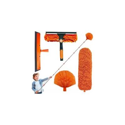 OEM Bluedeer – Plumero Telescópico De 6 M – Varilla De Aluminio De 4,3 M – Extensión De 1,5 A 4,9 M – Cabezal De Microfibra Para Limpieza En Altura - Crezuo OEM Bluedeer – Plumero Telescópico De 6 M – Varilla De Aluminio De 4,3 M – Extensión De 1,5 A 4,9 M – Cabezal De Microfibra Para Limpieza En Altura - Crezuo