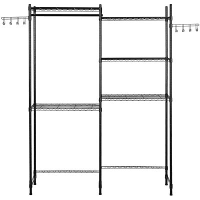 Mophorn Estante De Almacenamiento Para Lavadora Y Secadora, Tendedero De 5 Niveles Con Barra Y Ganchos, Estantes Ajustables De Doble Fila Para Lavadora, Diseño Que Optimiza El Espacio En El Lavadero Mophorn Estante De Almacenamiento Para Lavadora Y Secadora, Tendedero De 5 Niveles Con Barra Y Ganchos, Estantes Ajustables De Doble Fila Para Lavadora, Diseño Que Optimiza El Espacio En El Lavadero