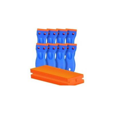 OEM Raspador De Plástico Con 100 Cuchillas De Repuesto, Removedor De Adhesivos Para Pegatinas, Utensilios De Cocina Y Pintura Para Ventanas, 8 Piezas - Crezuo OEM Raspador De Plástico Con 100 Cuchillas De Repuesto, Removedor De Adhesivos Para Pegatinas, Utensilios De Cocina Y Pintura Para Ventanas, 8 Piezas - Crezuo