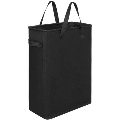 OEM Cesto De Ropa Ultrafino, Cubo De Ropa Estrecho Con Asa, Cubo De Ropa Sucia Plegable, Cubo De Ropa Alto Para Lavadero, Dormitorio Y Dormitorio, (45l) Negro OEM Cesto De Ropa Ultrafino, Cubo De Ropa Estrecho Con Asa, Cubo De Ropa Sucia Plegable, Cubo De Ropa Alto Para Lavadero, Dormitorio Y Dormitorio, (45l) Negro