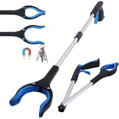 OEM Pinza Telescópica De 83 Cm Con Gancho Magnético, Para Alcanzar Objetos Sin Agacharse, Recogedor De Residuos Plegable Con Rotación De 360°, Para Personas Mayores Y Con Movilidad Reducida. OEM Pinza Telescópica De 83 Cm Con Gancho Magnético, Para Alcanzar Objetos Sin Agacharse, Recogedor De Residuos Plegable Con Rotación De 360°, Para Personas Mayores Y Con Movilidad Reducida.