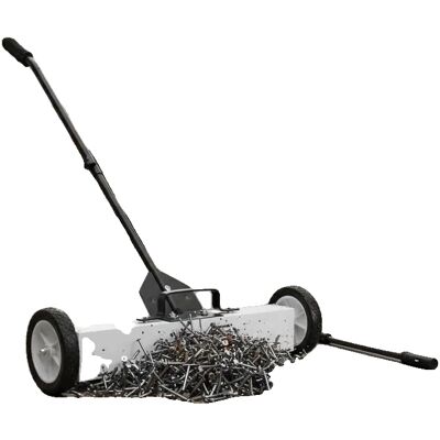 OEM Barredora Magnética, Mango Ajustable, Capacidad De 22,6 Kg, Color Verde Militar. OEM Barredora Magnética, Mango Ajustable, Capacidad De 22,6 Kg, Color Verde Militar.