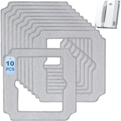 OEM 10 Paños De Limpieza,aptos Para Robots Limpiacristales Ecovacs Compatibles Con Winbot W2 Pro / W2 Pro Omni / W2 Omni / W2 / W1 Pro / W1 OEM 10 Paños De Limpieza,aptos Para Robots Limpiacristales Ecovacs Compatibles Con Winbot W2 Pro / W2 Pro Omni / W2 Omni / W2 / W1 Pro / W1