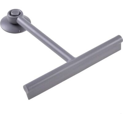ENLENK Racleta De Ducha/limpiador De Cristales Con Soporte De Silicona, Limpieza De Baño (gris) ENLENK Racleta De Ducha/limpiador De Cristales Con Soporte De Silicona, Limpieza De Baño (gris)