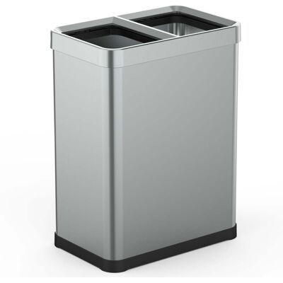 KITCHEN MOVE Cubo De Basura De Reciclaje Con Tapa Abierta 60l Tallin KITCHEN MOVE Cubo De Basura De Reciclaje Con Tapa Abierta 60l Tallin