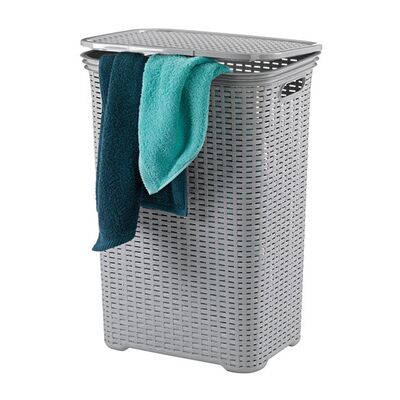 Cesto De Ropa Gris Claro - Brasilia - Kela Cesto De Ropa Gris Claro - Brasilia - Kela