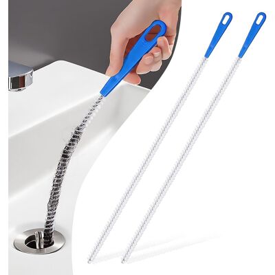 OEM 2 Piezas × 60cm Cepillo De Limpieza Para Desagüe Flexible De Tuberías, Cepillos Para Tuberías Cepillo Limpiador De Conductos Para Desatascar Tuberías De La Cocina Y El Baño OEM 2 Piezas × 60cm Cepillo De Limpieza Para Desagüe Flexible De Tuberías, Cepillos Para Tuberías Cepillo Limpiador De Conductos Para Desatascar Tuberías De La Cocina Y El Baño