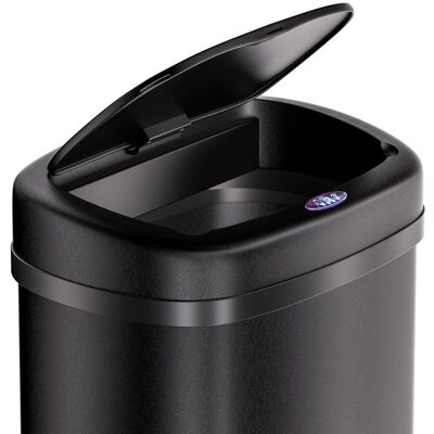 NORTHIX 58l Stainless Steel Sensor Bin - Black, Auto Lid, Usb-powered NORTHIX 58l Stainless Steel Sensor Bin - Black, Auto Lid, Usb-powered