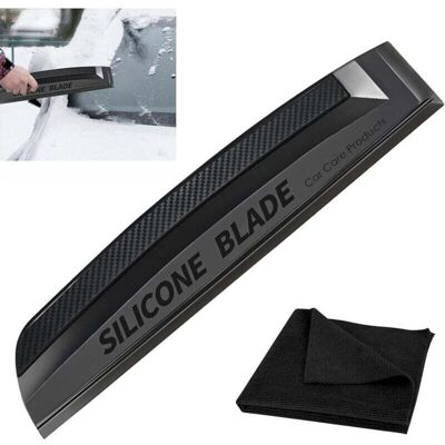 DPZO Escobilla De Silicona Para Coches: Rascador De Silicona, Limpiaparabrisas Para Carrocería Y Ventanas, Ventanas, Espejos DPZO Escobilla De Silicona Para Coches: Rascador De Silicona, Limpiaparabrisas Para Carrocería Y Ventanas, Ventanas, Espejos