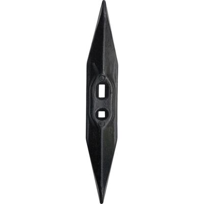 OEM Punta De Cultivador 400 X 70 X 24 Mm Reversible Curvada 2 Orificios'uso Universal Universal Cp40070 OEM Punta De Cultivador 400 X 70 X 24 Mm Reversible Curvada 2 Orificios'uso Universal Universal Cp40070