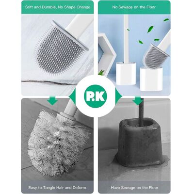 SIOKS Cepillo De Baño, Cepillo De Baño Colgante, Cepillo De Baño Colgante De Silicona Antibacteriano Con Soporte Higiénico - Fei Yu SIOKS Cepillo De Baño, Cepillo De Baño Colgante, Cepillo De Baño Colgante De Silicona Antibacteriano Con Soporte Higiénico - Fei Yu