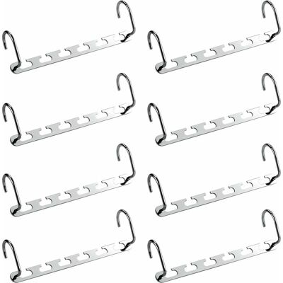 Kueatily - Percheros Con Perchas Múltiples, Soporte Para Perchas Que Ahorran Espacio Para Vestidor, Organizador De Perchas Mágicas De Metal, Almacenamiento De Camisas, Chaquetas, Ropa En Armario, Armario Kueatily - Percheros Con Perchas Múltiples, Soporte Para Perchas Que Ahorran Espacio Para Vestidor, Organizador De Perchas Mágicas De Metal, Almacenamiento De Camisas, Chaquetas, Ropa En Armario, Armario