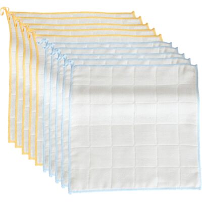 VEXXOL Paño De Cocina - Fibra De Bambú Natural - Absorbente Y Reutilizable - Para Cocina Baño Y Superficies - Juego De 6 Unidades VEXXOL Paño De Cocina - Fibra De Bambú Natural - Absorbente Y Reutilizable - Para Cocina Baño Y Superficies - Juego De 6 Unidades