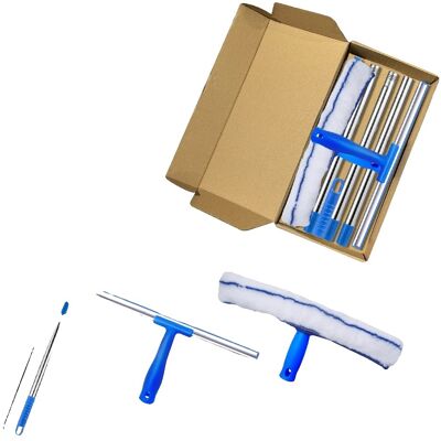 OEM Escobilla Limpiacristales, Mango De 135 Cm, Material De Goma Resistente, Juego De Raspadores De Vidrio OEM Escobilla Limpiacristales, Mango De 135 Cm, Material De Goma Resistente, Juego De Raspadores De Vidrio
