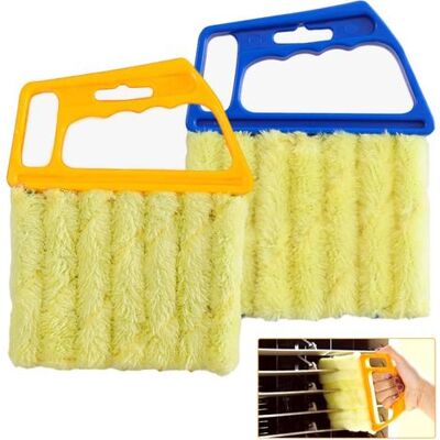 ENLENK Herramienta De Limpieza Para Persianas Venecianas, Lavable, Para Persianas De Madera, Rejillas De Aire Acondicionado Y Persianas De Ventana, Plumero Reutilizable, Paquete De 2 ENLENK Herramienta De Limpieza Para Persianas Venecianas, Lavable, Para Persianas De Madera, Rejillas De Aire Acondicionado Y Persianas De Ventana, Plumero Reutilizable, Paquete De 2